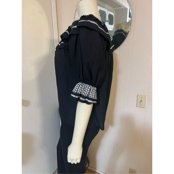 Vintage Pitchfork Brand Off Shoulder Square Dance Western Wear XS - Picture 3 of 5